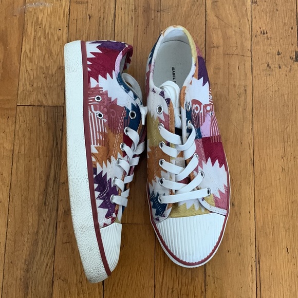 Isabel Marant low top sneakers size 7.5 - Picture 2 of 4